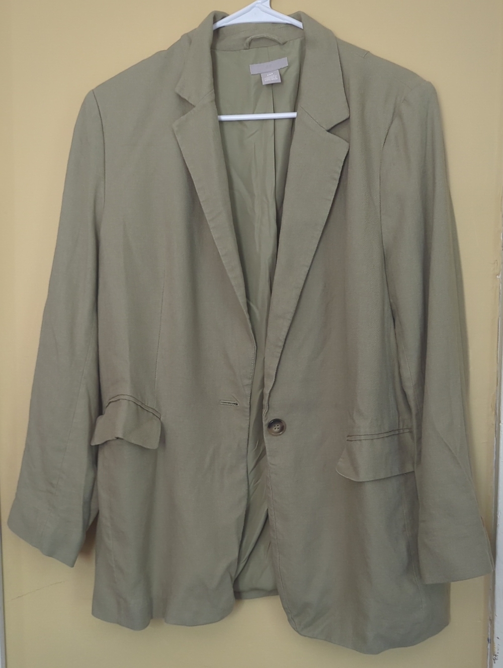H&M Linen Blend Blazer
